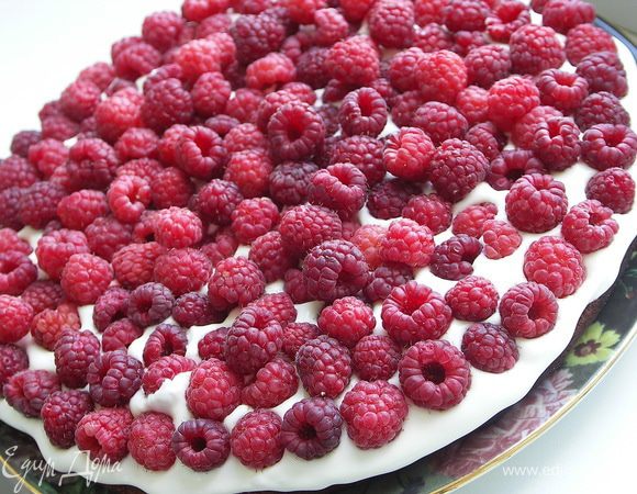 А это ещё один раз..только с малиной.Тоже очень вкусно:)