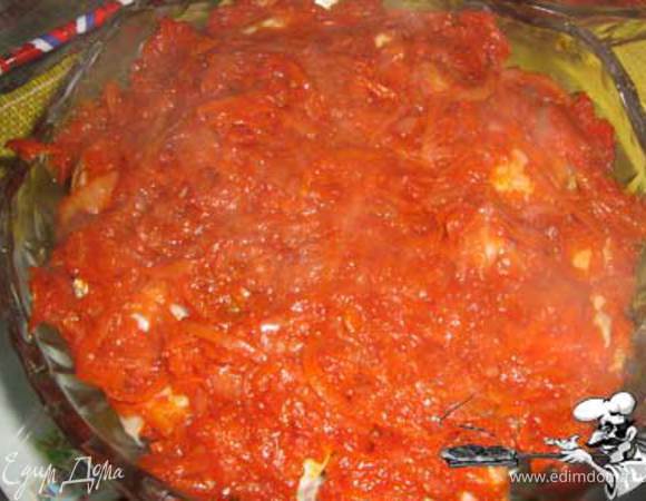 последний слой- подливка.
