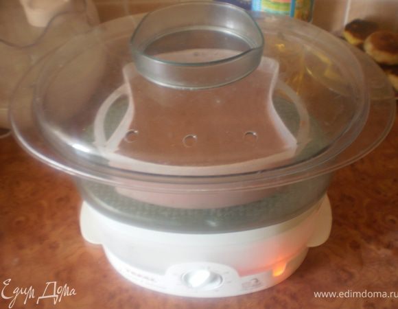 Варить в пароварке 30-40 минут.