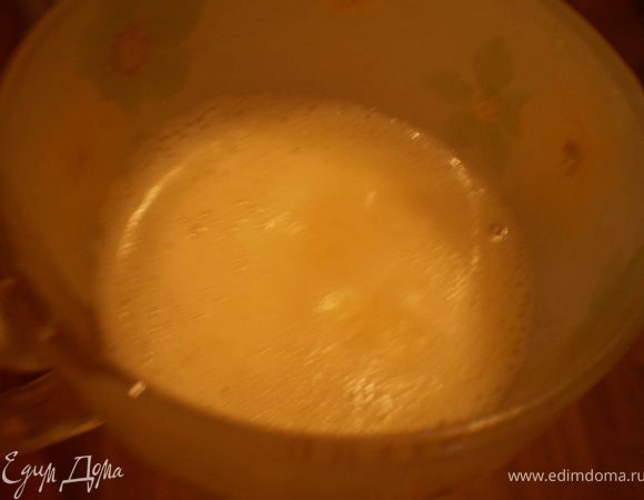 Масло размягчить.