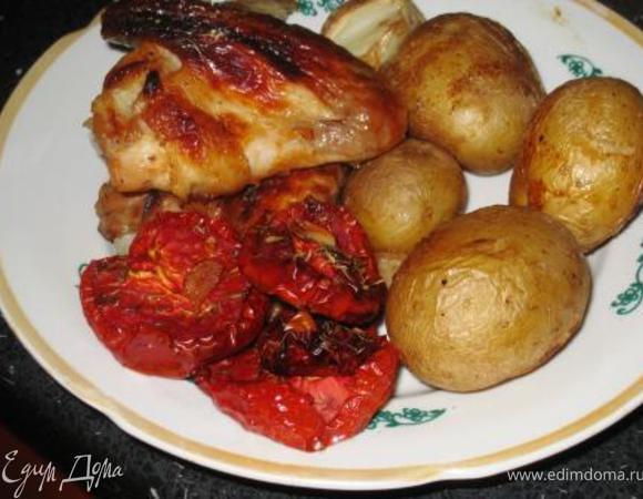 А это я примазываюсь к Валюшиной славе с ее помидорками http://www.edimdoma.ru/recipes/28017. Очень вкусно!