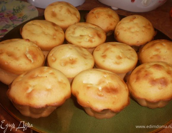 Готовые капкейки охладить.