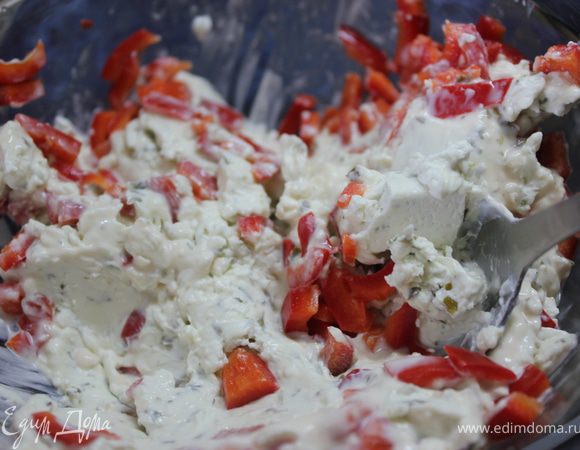 ...и смешиваем с 200 гр.сыра...