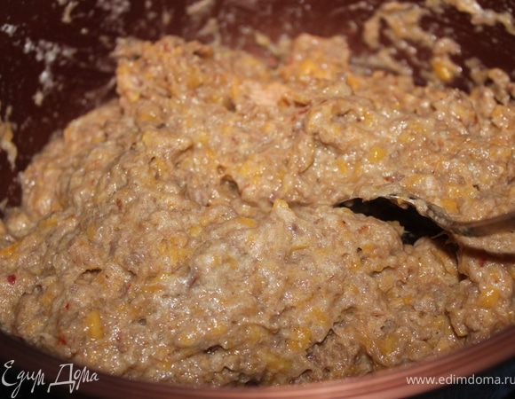 Аккуратненько перемешать.