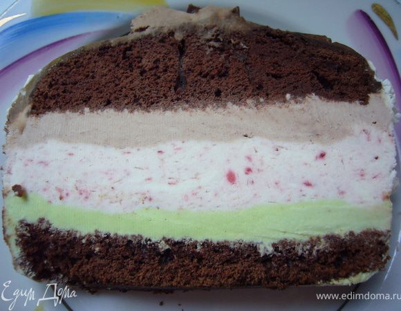 Разрезать на порционные куски и можно подавать на стол.