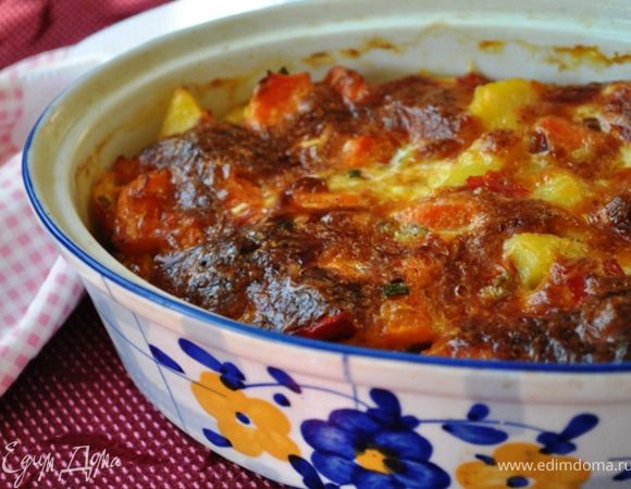 запекать при 200 гр. около 40 минут до румяной корочки.