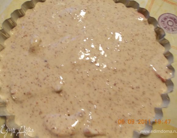 заливаем тестом и в духовку 200гр 30-40 минут.
Приятного чаепития!