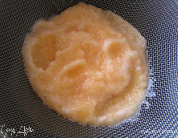 протереть через сито,