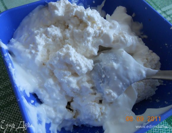 пока застывает креманка, делаем начинку, любую на ваш вкус!
