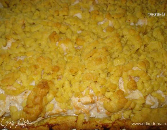 Выпекаем в разогретой духовке около 30 минут при 180С до слегка золотистого цвета. 