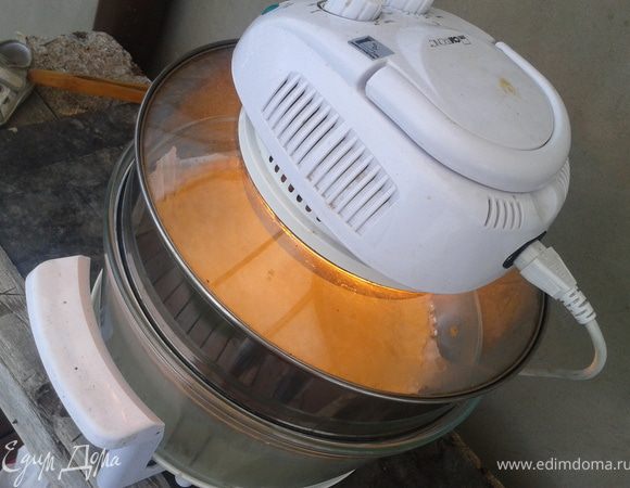 Ставим в аэрогриль на минут 10 до зарумянивания при 200-250 С.