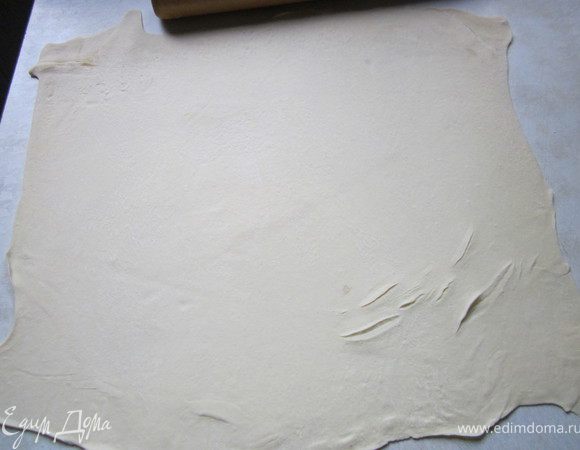 Тесто раскатать