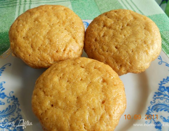 готовые кексы остудить