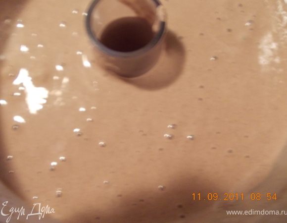 замешиваем тесто