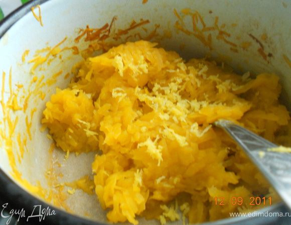 добавить лимонную цедру и охладить