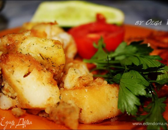 Ну вот и все, как раз вместе с шашлычками кушали и вкусный картофель. Угощайтесь и приятного аппетита.