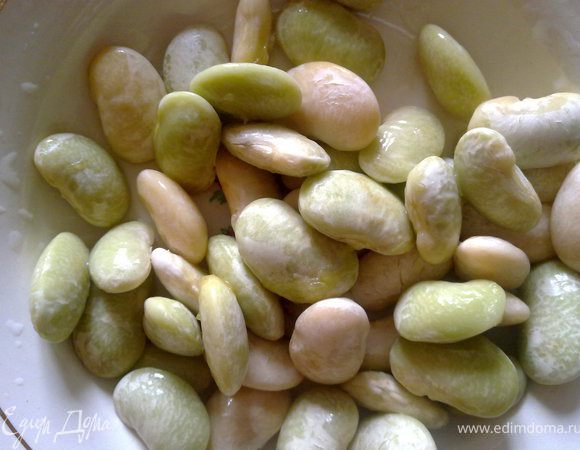 Фасоль помыть