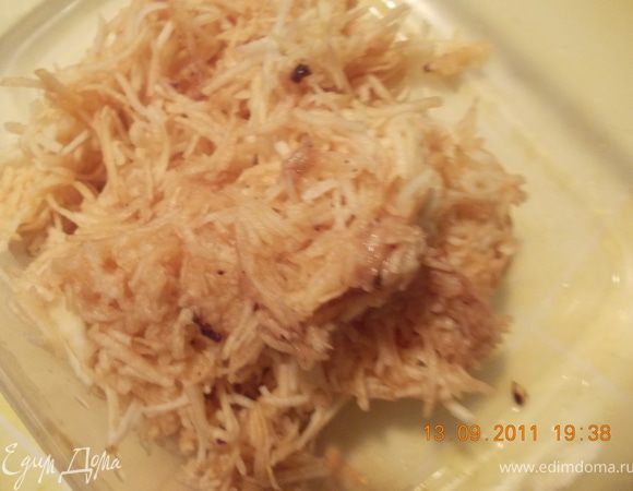 чистим и трём яблоки