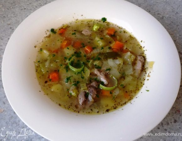 Перед подачей на стол добавить петрушки. Приятного аппетита!