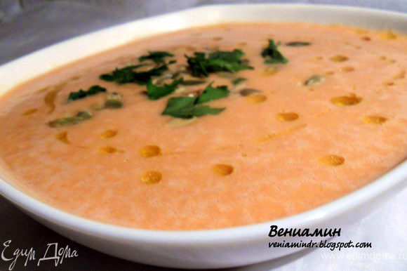 Рецепт приготовления великого поста: суп-пюре из чечевицы с томатами