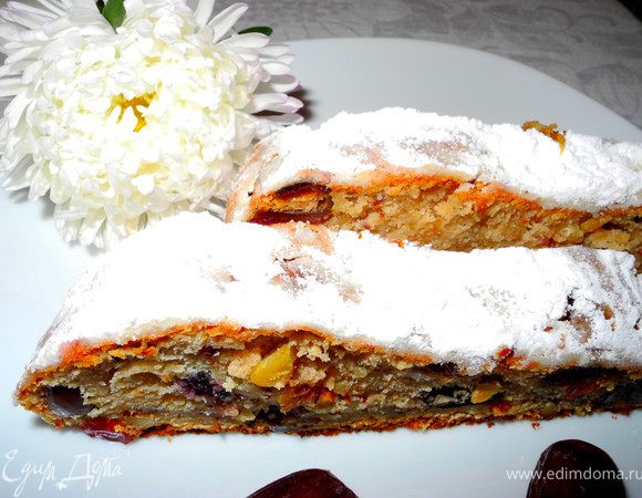 Посыпать сахарной пудрой. Приятного аппетита!