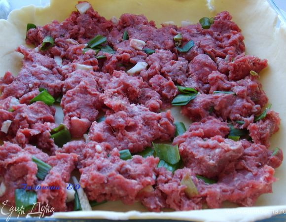Далее укладываем фарш
