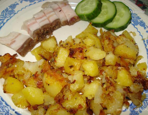 И вот такая она получается! Подаем как гарнир. Угощайтесь!