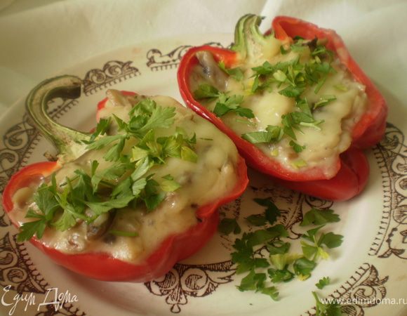 Подавать с зеленью