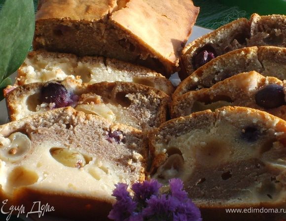 Очень вкусный кекс вышел:)) Приятного аппетита, Друзья Мои!:)