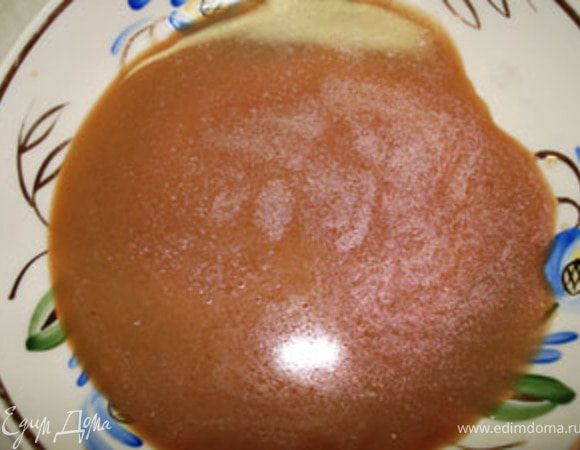 С печени слить жидкость, которая образовалась. Слить ОЧЕНЬ тщательно.