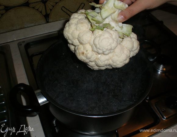 нам нужно отварить капусту