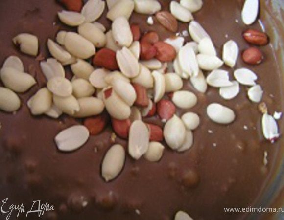 Затем добавить орехи. Все еще раз перемешать.