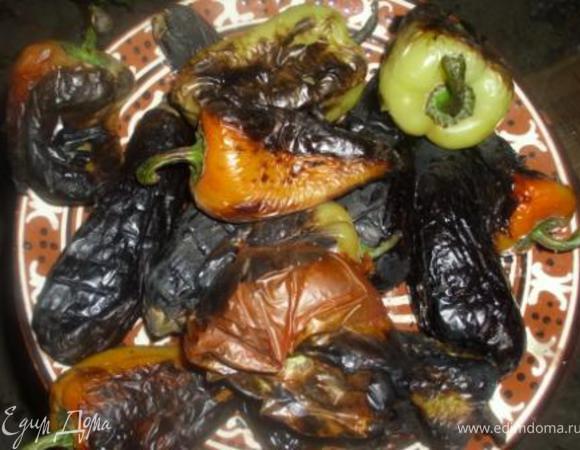  слегка остудить и очистить. 