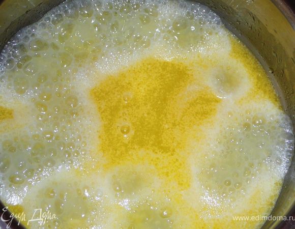 Дать закипеть воде.