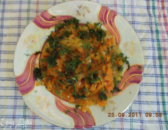 при подаче украсить зеленью