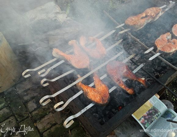 На следующий день  приготовить рыбу на костре.  Приятного аппетита!!!