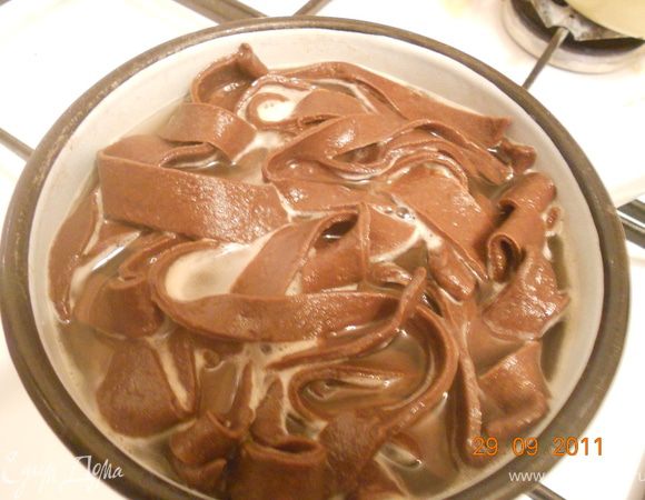 отварить шоколадную пасту