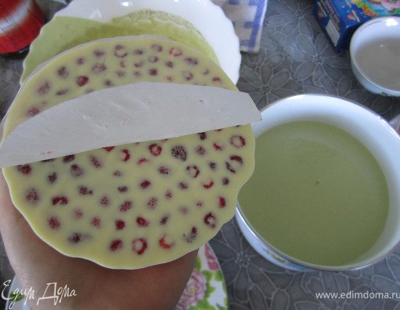 Накрываем шоколадом