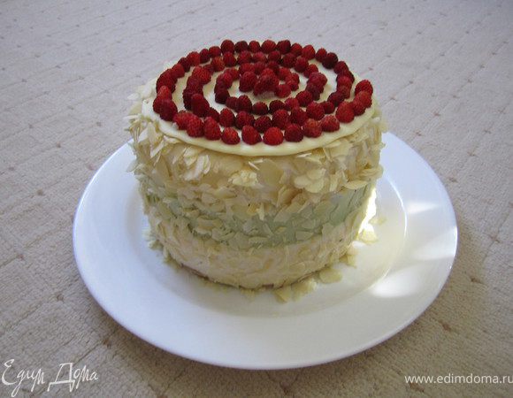 24. На верх уложить "красивую" пластину шоколада. 