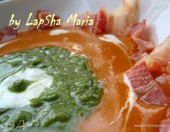 ...и уложить их по краю тарелки. Приятного аппетита!