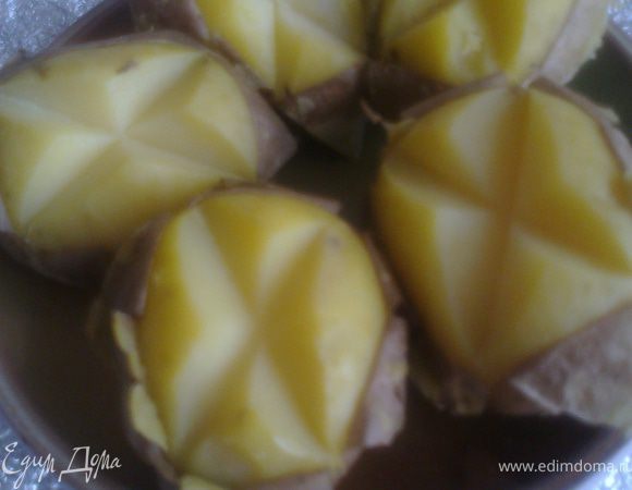 Вырезать место для начинки.