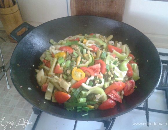 И в самом конце - помидоры...