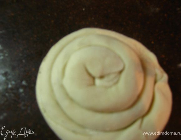 Рулет в  улитку.