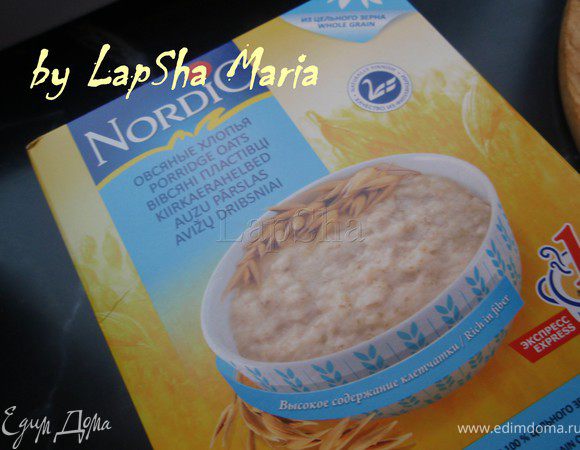 Овсяные хлопья Nordic.