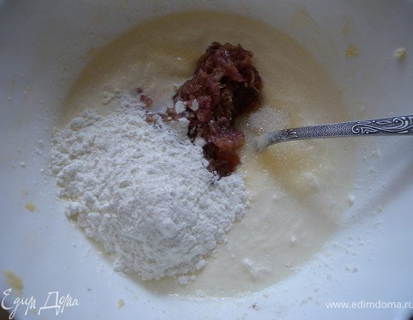 7. Заливка: сметана, сахар...