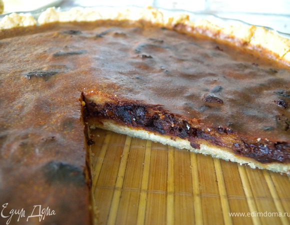 7. Порезать на кусочки. Намазать маскарпоне (факультативно, как говорит Вениамин :-)))