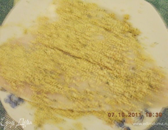 затем в панировку