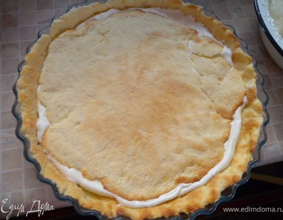 9. Потом тонкий корж...