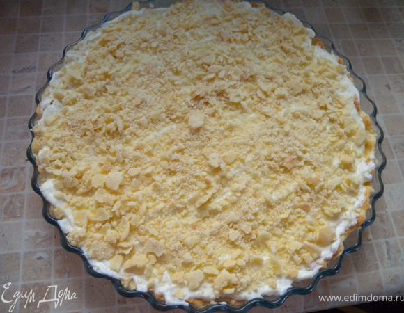 13. Посыпать крошкой. 