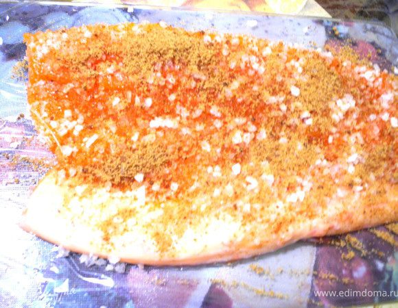 Затем сахаром.